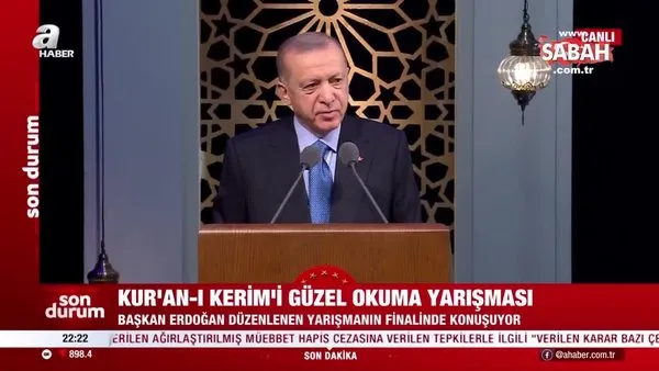 Başkan Erdoğan: Ayasofya Camii aslına rücu ettirildi