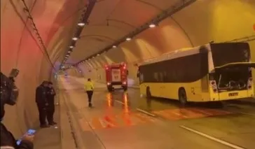 İstanbul’da İETT otobüsü alev alev yandı: Trafik felç!