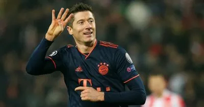 Robert Lewandowski, UEFA Şampiyonlar Ligi tarihine geçti! Sadece Lionel Messi başarabilmişti...