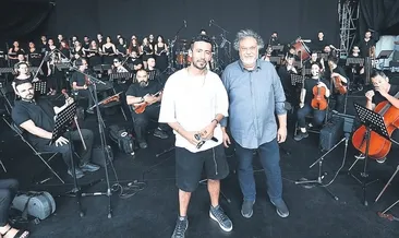 100 kişilik orkestrayla konser