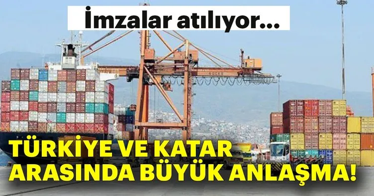 Türkiye-Katar Ticaret ve Ekonomik Ortaklık Anlaşması paraflanıyor