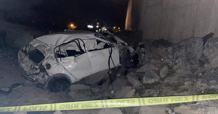Adana’da feci kaza! Kontrolden çıkan otomobil Çakıt Çayı’na uçtu: 1 ölü, 2 yaralı