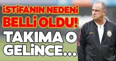 Galatasaray haberleri: İstifanın nedeni ortaya çıktı! Takıma o gelince...