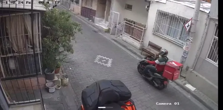 İzmir’de sapık motokurye üç saat arayla iki kızı elle taciz etti: O anlar kamerada!