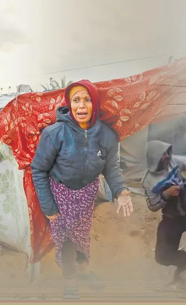 Gazze sular altında