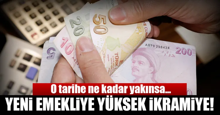 Yeni emekliye yüksek ikramiye