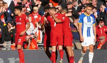 Premier Lig’de nefes kesen maç! Liverpool, sahasında Brighton ile berabere kaldı