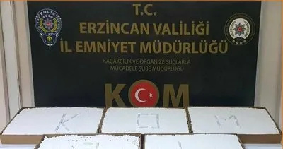 Erzincan’da gümrük kaçağı! 25 bin dal dolu makaron ele geçirildi #erzincan