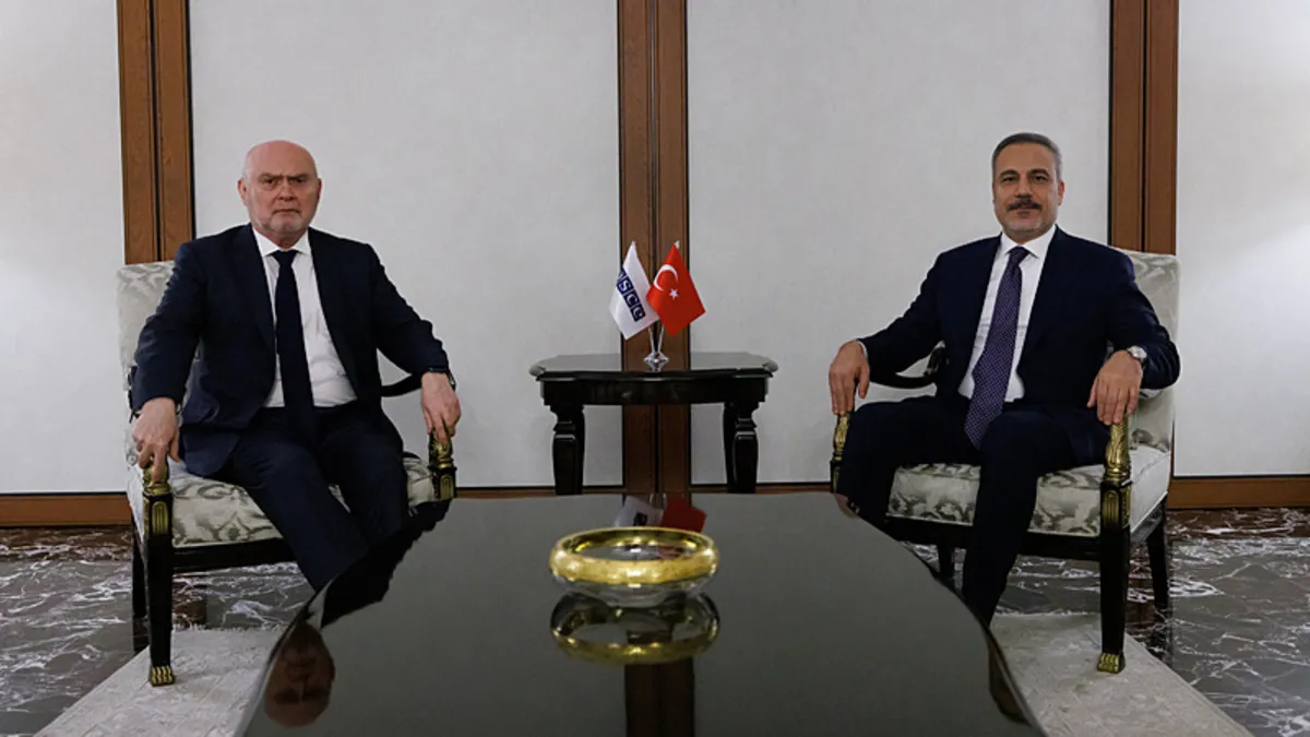 Bakanı Fidan, AGİT Genel Sekreteri Sinirlioğlu’nu kabul etti Bakanı Fidan, AGİT Genel Sekreteri Sinirlioğlu’nu kabul etti