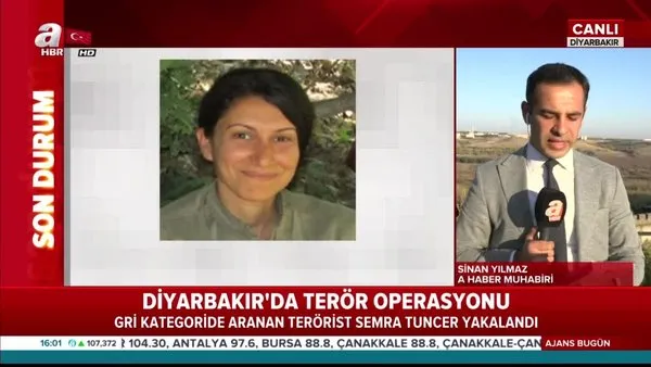 Gri kategoride aranan terörist Semra Tuncer yakalandı