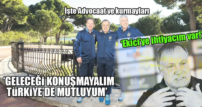 Biz Ekici’yi Ekici de bizi istiyor