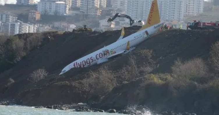 Pegasus’a ait uçak Trabzon’da pisten çıkmıştı! Pilotu yardımcısını suçladı