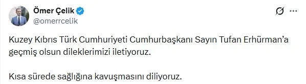 SON DAKİKA I KKTC Cumhurbaşkanı Tufan Erhürman, rahatsızlanarak hastaneye kaldırıldı
