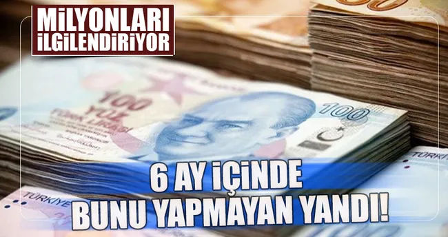 Sicil affından için 6 ay süre