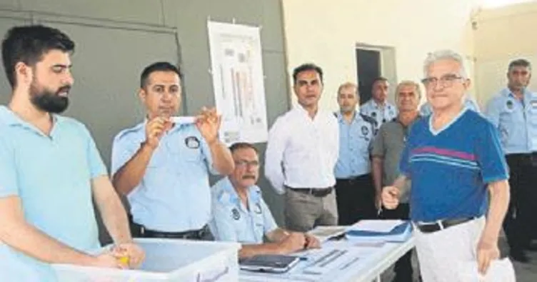 Kurban satıs yeri kuraları çekildi