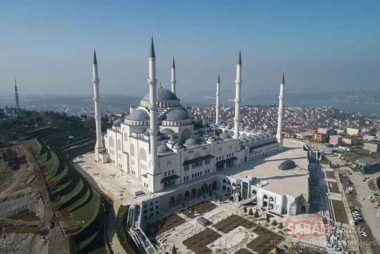 Çamlıca Camisi’nin açılmasına sayılı günler kaldı