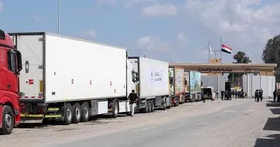 Son dakika! Refah sınır kapısı açıldı! BM’ye ait insani yardım TIR’ları geçiş yapıyor