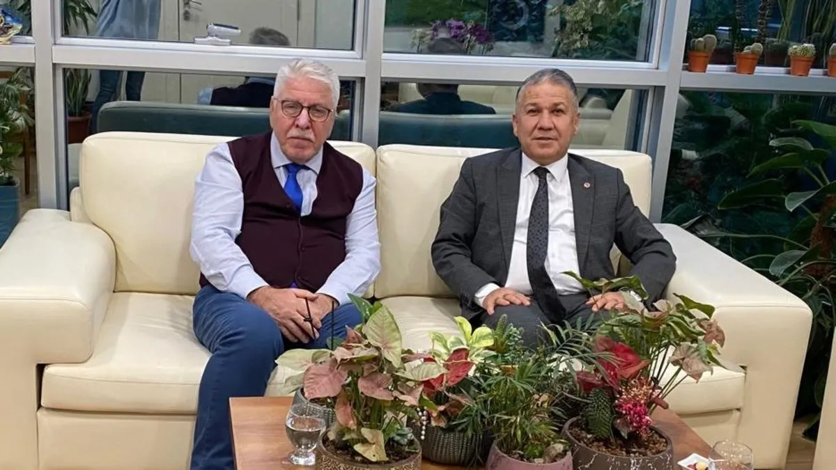 MEÜ Rektörü Yaşar SABAH’ ı ziyaret etti