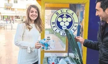 Pet siseyi getir bez çantayı al