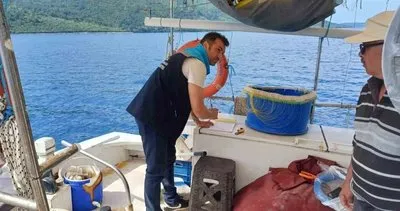 Gökova'da yasak denetimi #mugla