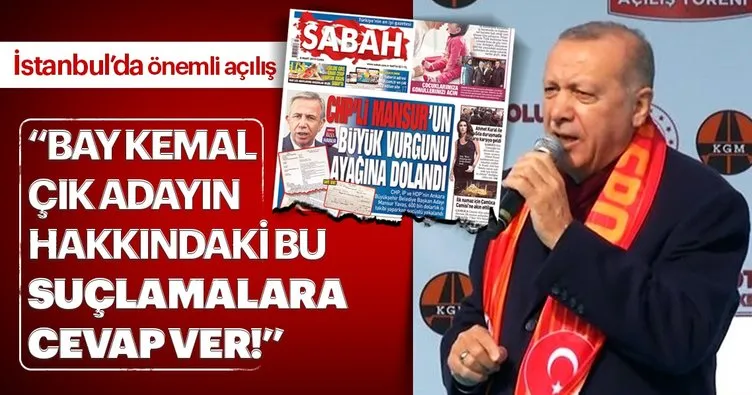 Son dakika: Başkan Erdoğan'dan sert tepki: Bay Kemal çık adayın hakkındaki bu suçlamalara cevap ver