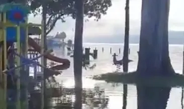 Köyceğiz Gölü taştı