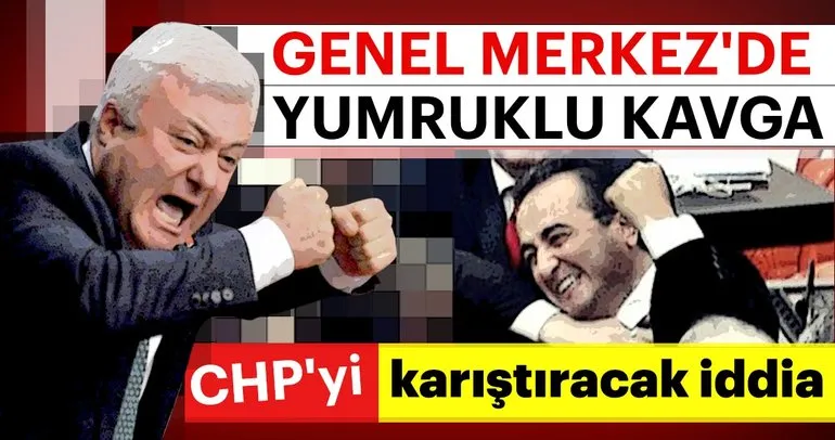 CHP’de yumruklu kavga iddiası