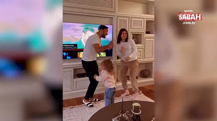 Alişan eşi Buse Varol ve kızı Eliz'le dans ettiği anları paylaştı: 