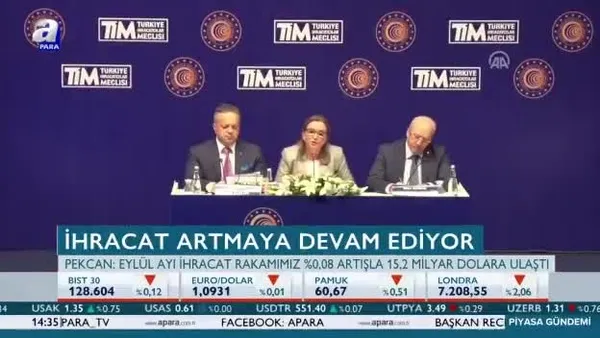 İhracat rakamları artmaya devam ediyor