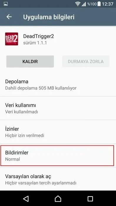 Android telefonlarda uygulama bildirimleri nasıl kapatılır?