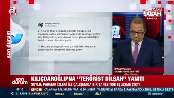 SON DAKİKA | Bakan Soylu, Kılıçdaroğlu'nun Mersin'deki teröristle ilgili 'DNA raporu' iftirasını 5 maddede çürüttü | Video