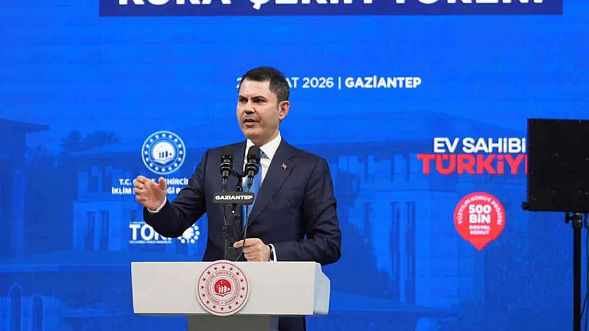 Bakan Kurum’dan muhalefete sert tepki: Çöp kutusu ile övünenler 455 bin konutu beğenmiyor Bakan Kurum’dan muhalefete sert tepki: Çöp kutusu ile övünenler 455 bin konutu beğenmiyor