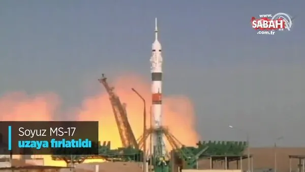 Soyuz MS-17 uzaya fırlatıldı | Video