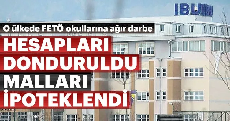 Hesapları donduruldu malları ipoteklendi