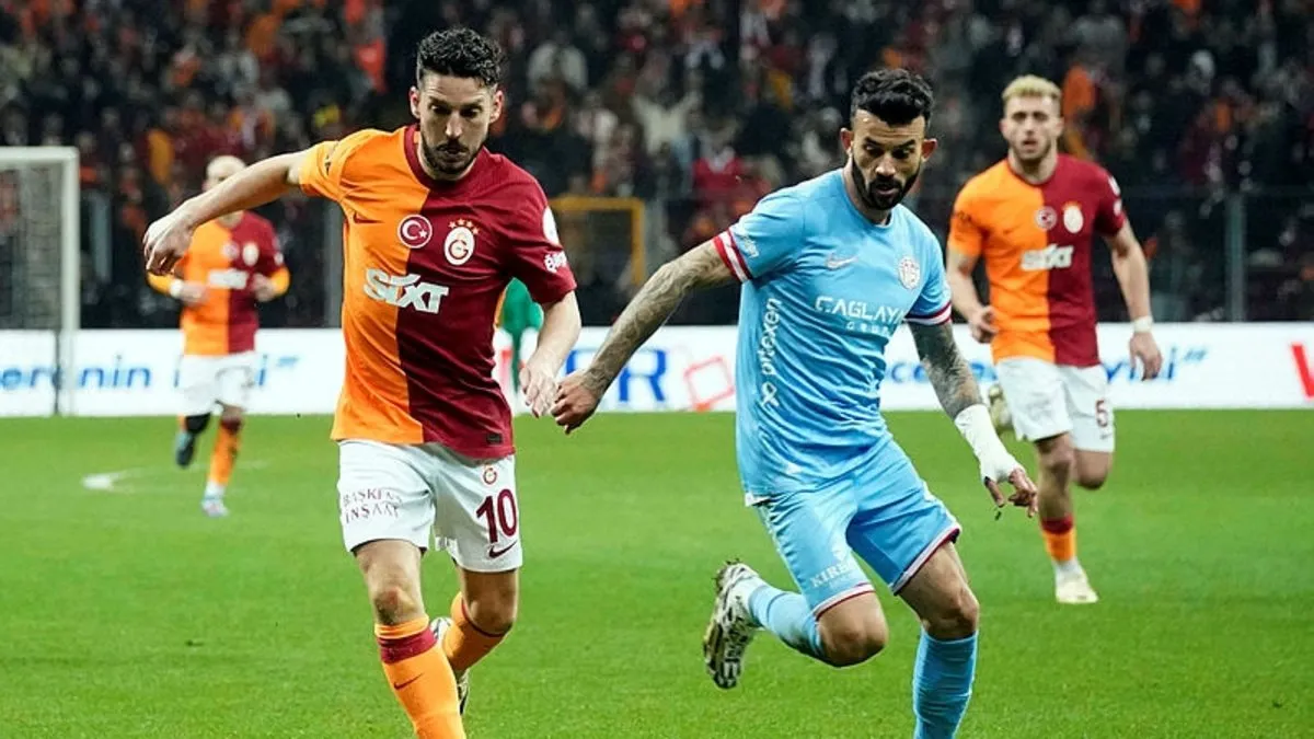 ANTALYASPOR GALATASARAY CANLI | Antalya'da 8-9 puanlık maç