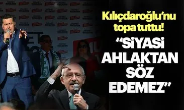 Kemal Kılıçdaroğlu siyasi ahlaktan söz edemez