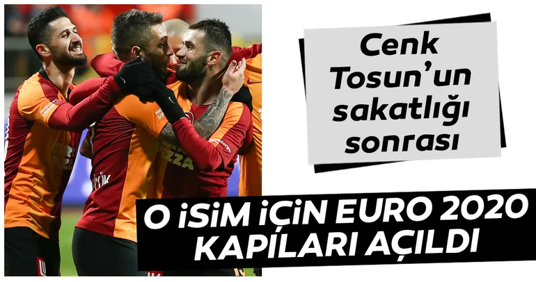 Cenk Tosunun sakatlığı Adem Büyüke EURO 2020 kapılarını açtı