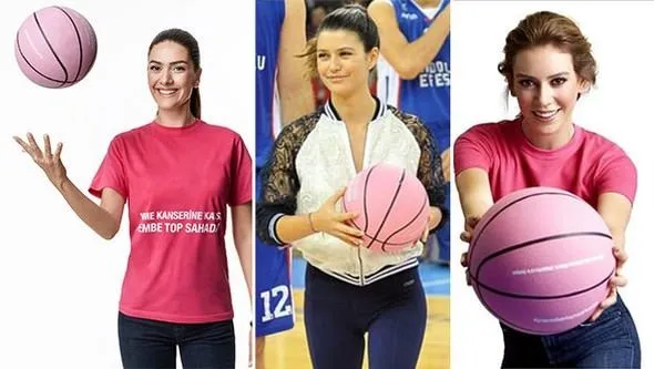 Hava atışı Sinem Kobal'dan