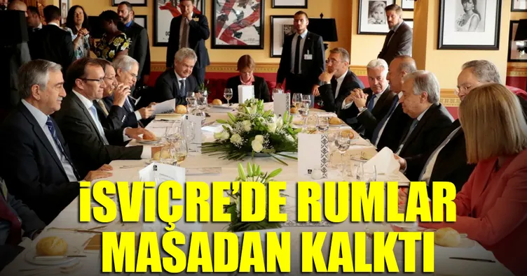 İsviçre’de Rumlar masadan kalktı iddiası