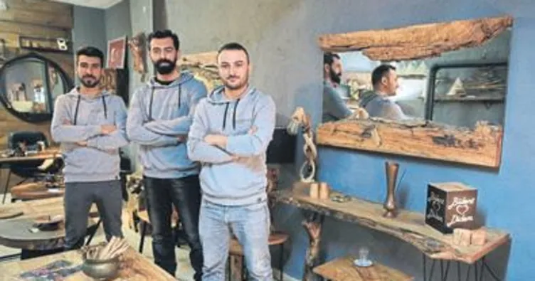 Ömrü biten ağaçlar mobilya oluyor