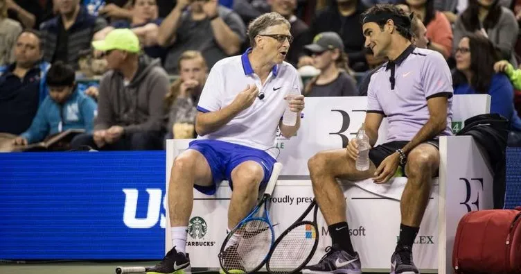 Bill Gates ve Roger Federer maç yapacak!?