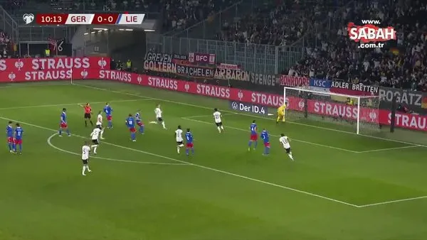 Almanya Lihtenştayn maçında insanlık dışı faul! Goretzka'nın boynu kırılıyordu! Almanya Lihtenştayn maç özeti izle | Video