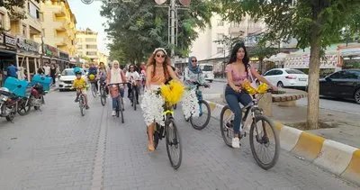 Türkiye’nin en doğusu Iğdır’da kadınlar pedal çevirdi #igdir