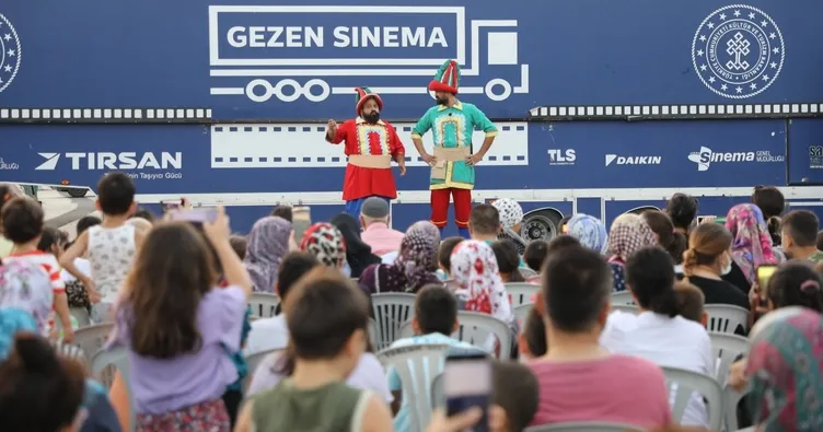 Gezen Sinema Tırı ile nostaljik eğlence