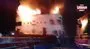 Ordu’da çimento yüklü gemi alevler içinde kaldı | Video