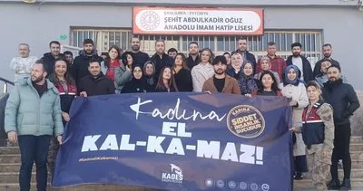 Jandarmadan 'Kadına El Kalkamaz' kampanyası #sanliurfa