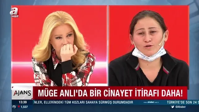 Alime Toprak kocasını öldürdüğünü canlı yayında Müge Anlı'ya itiraf etti | Video