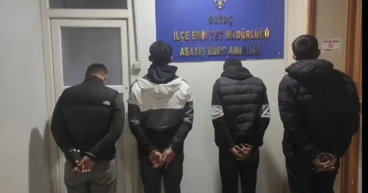 Suruç’ta oto hırsızlığı: 4 tutuklama