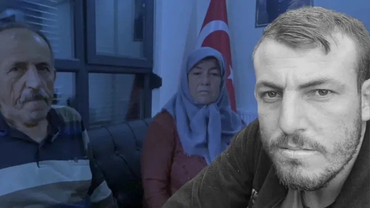 Mahkeme salonunda karar verilirken bir baba ve aile üyeleri