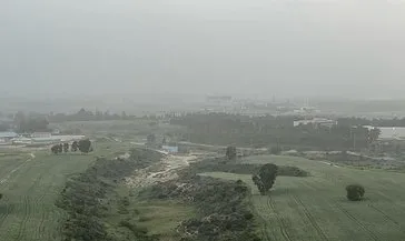 Adana’yı toz bulutu kapladı